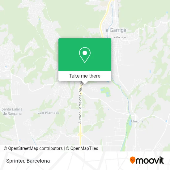 Sprinter map