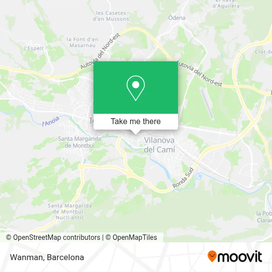Wanman map