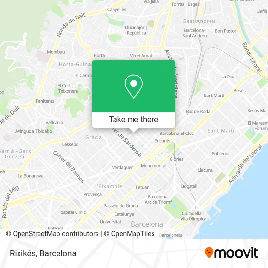 Rixikés map
