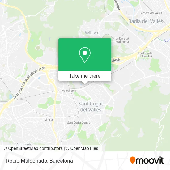 Rocío Maldonado map
