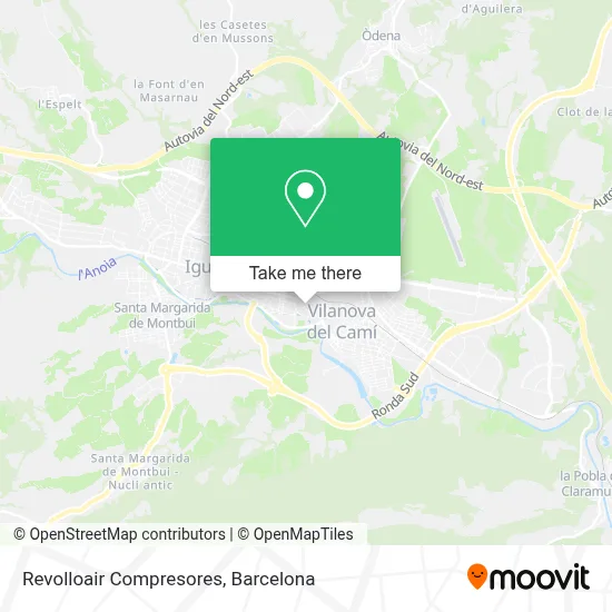 Revolloair Compresores map