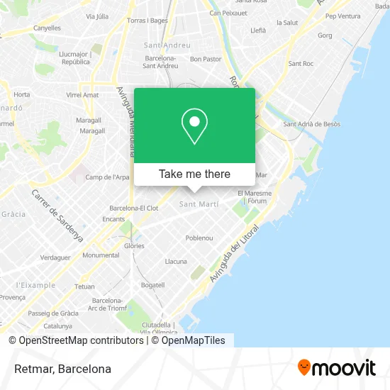 Retmar map