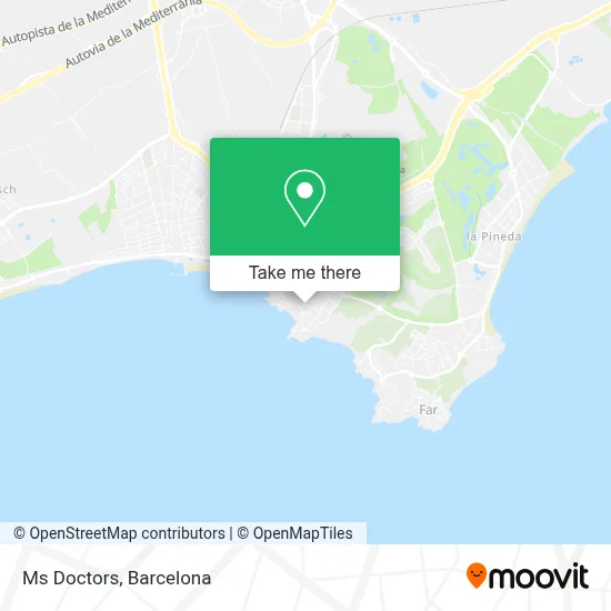 Ms Doctors map