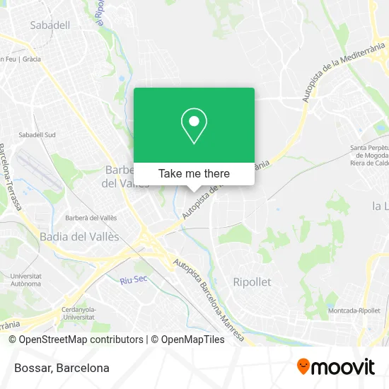 Bossar map