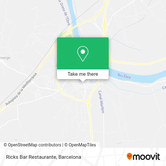 Ricks Bar Restaurante map