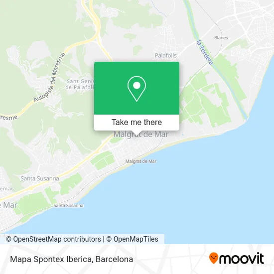 mapa Mapa Spontex Iberica