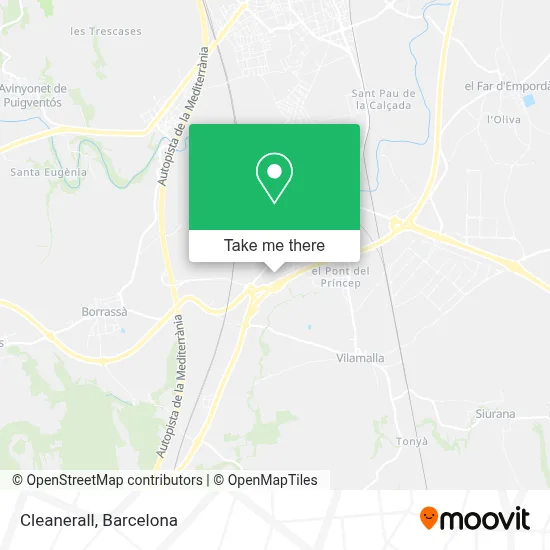 Cleanerall map