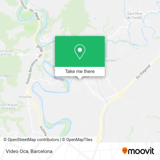 Video Oca map