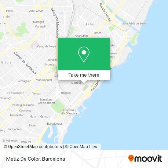 mapa Matiz De Color