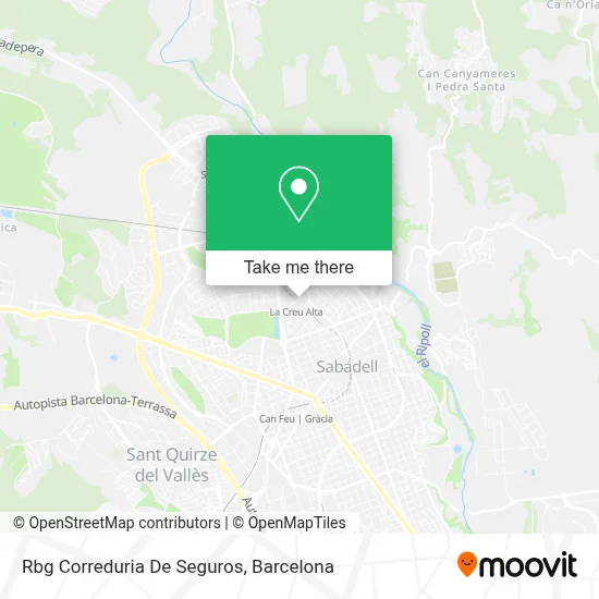 Rbg Correduria De Seguros map