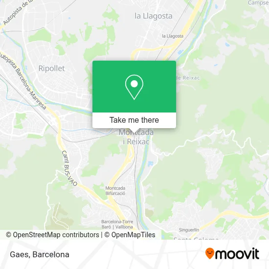 Gaes map