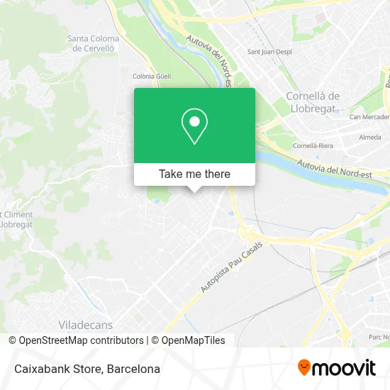 Caixabank Store map