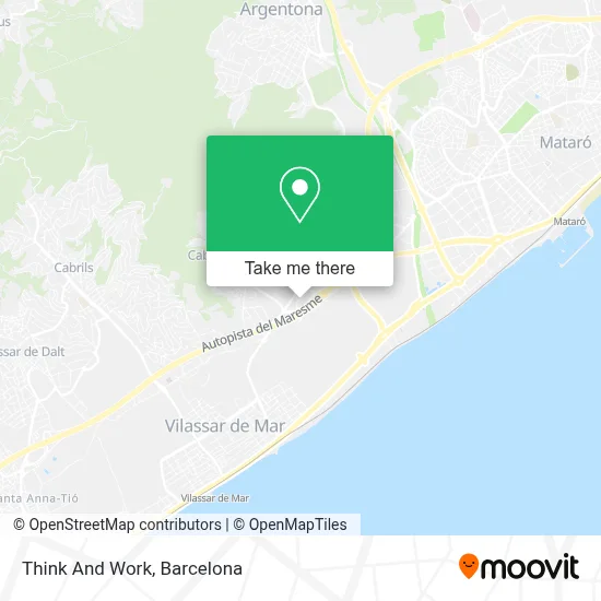 Think And Work map