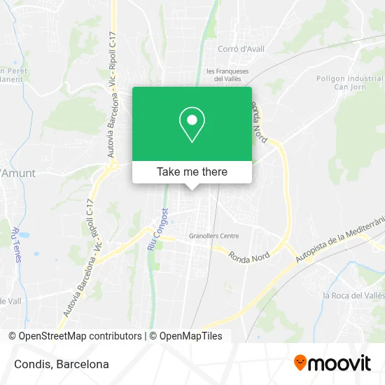 Condis map
