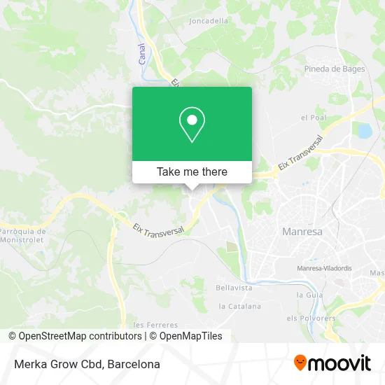 Merka Grow Cbd map