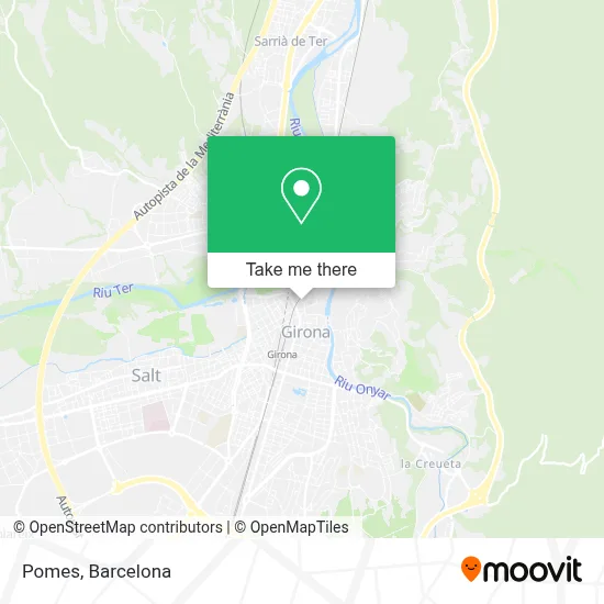 Pomes map
