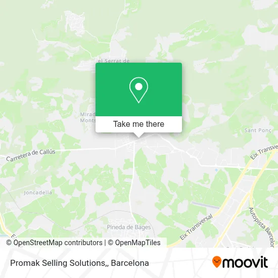Promak Selling Solutions, map