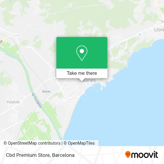 Cbd Premium Store map