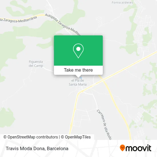 Travis Moda Dona map