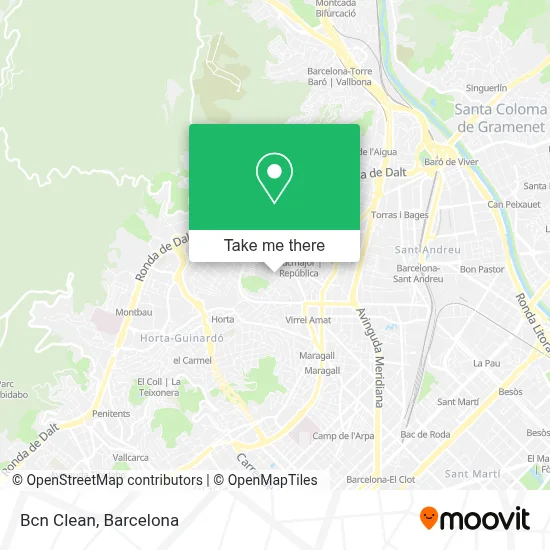 Bcn Clean map