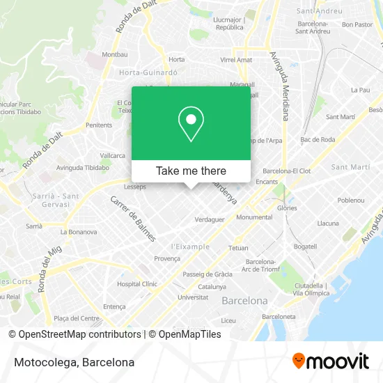 Motocolega map