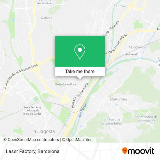 Laser Factory map