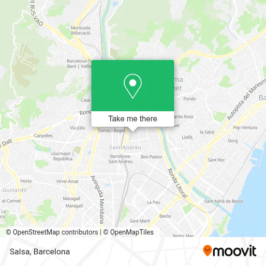 Salsa map