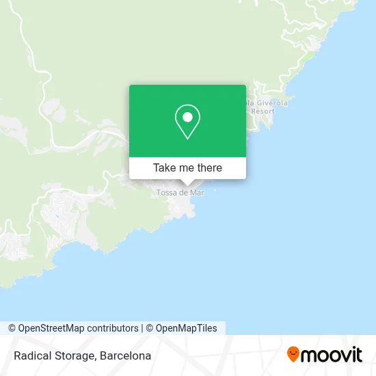 Radical Storage map