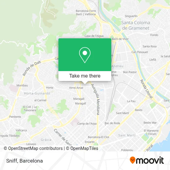 Sniff map