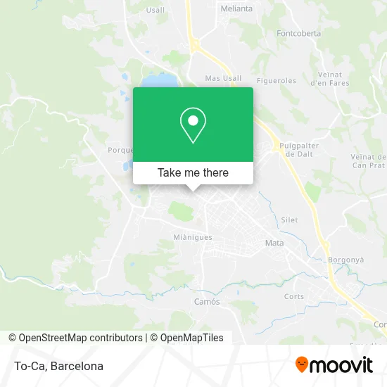 To-Ca map