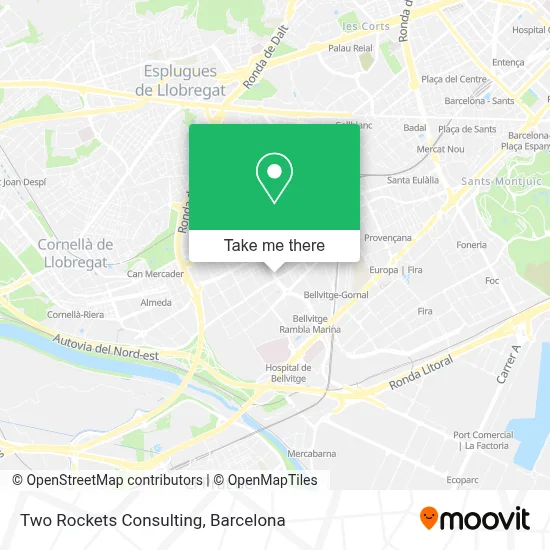 Two Rockets Consulting map