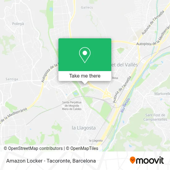 Amazon Locker - Tacoronte map