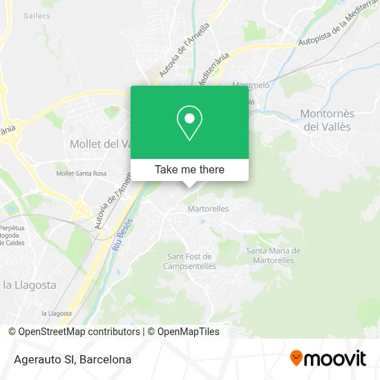 Agerauto Sl map