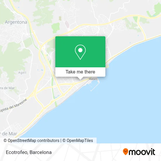 Ecotrofeo map