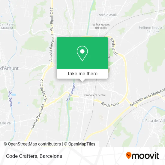 Code Crafters map
