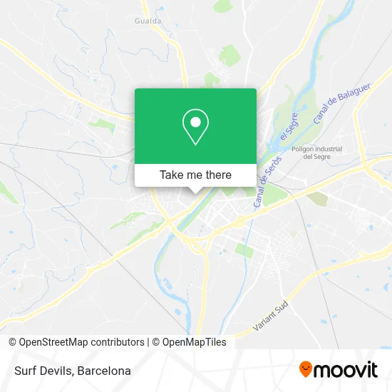 Surf Devils map