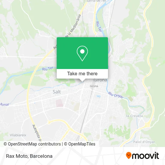 Rax Moto map