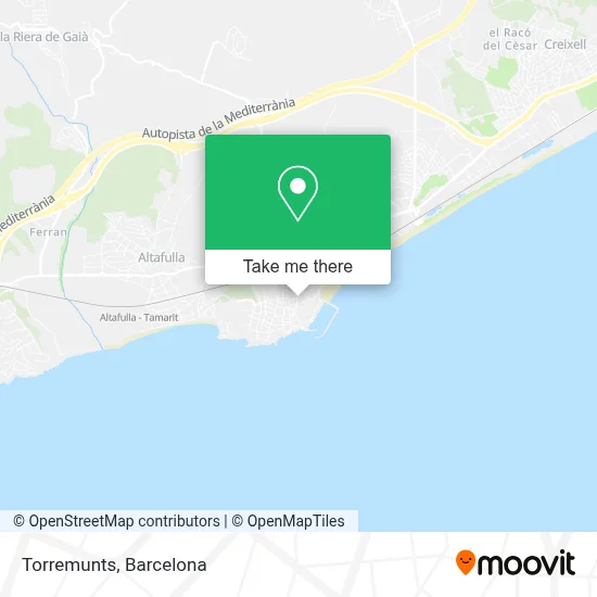 Torremunts map