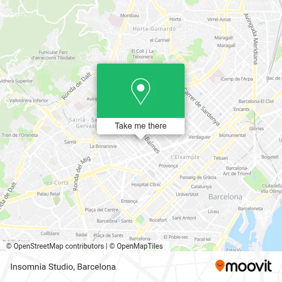 Insomnia Studio map