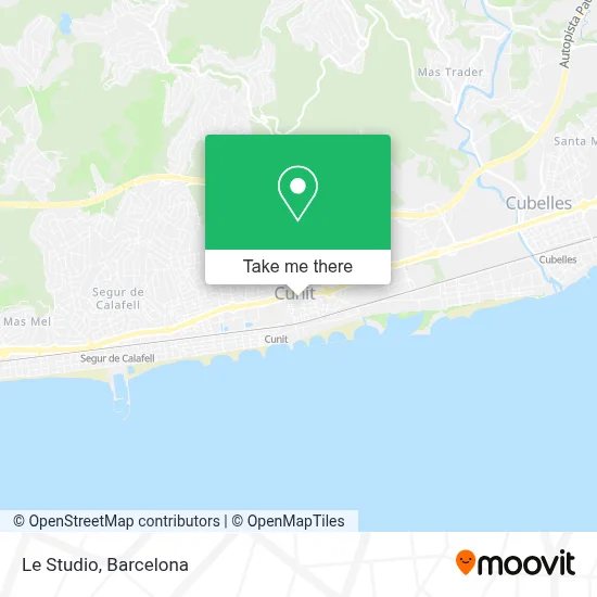 Le Studio map