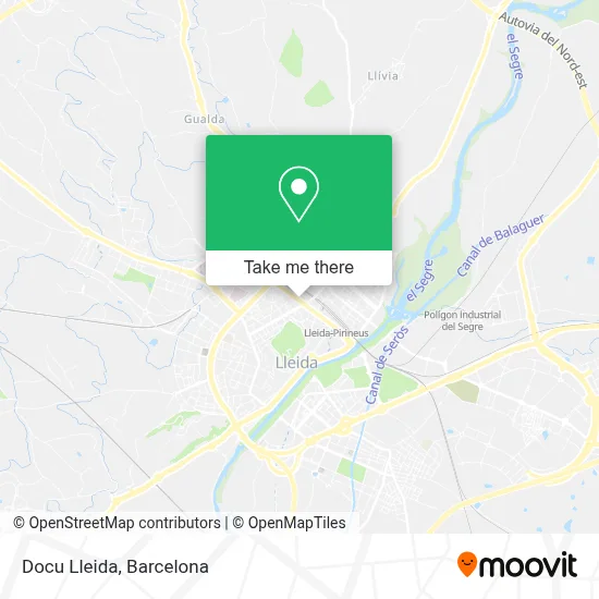 Docu Lleida map