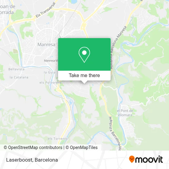 Laserboost map