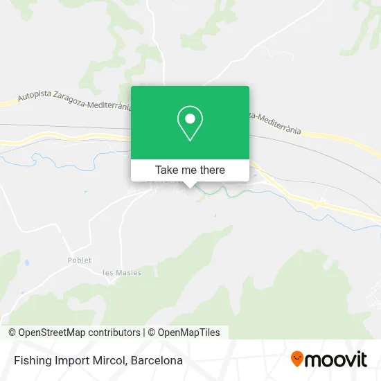 Fishing Import Mircol map