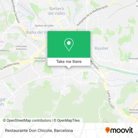 Restaurante Don Chicote map