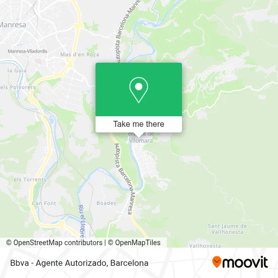 Bbva - Agente Autorizado map