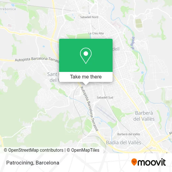 Patrocining map