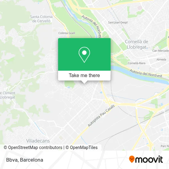 Bbva map