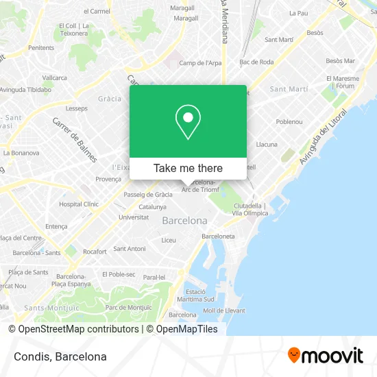 Condis map
