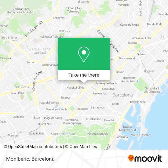Moniberic map