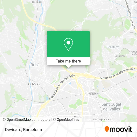 Devicare map